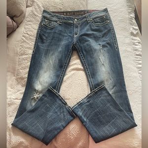 Women’s Rock Revival Jeans, Size 33 with 34 length